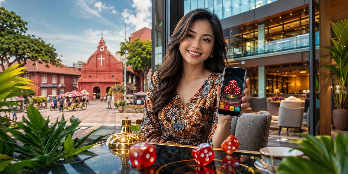 Permainan dadu kasino bergaya batik di Melaka menggambarkan budaya hiburan tempatan