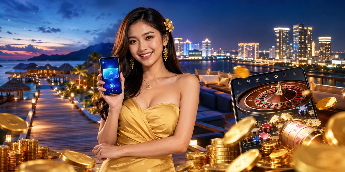 Aplikasi kasino dalam talian di Sabah menunjukkan antara muka permainan slot selamat